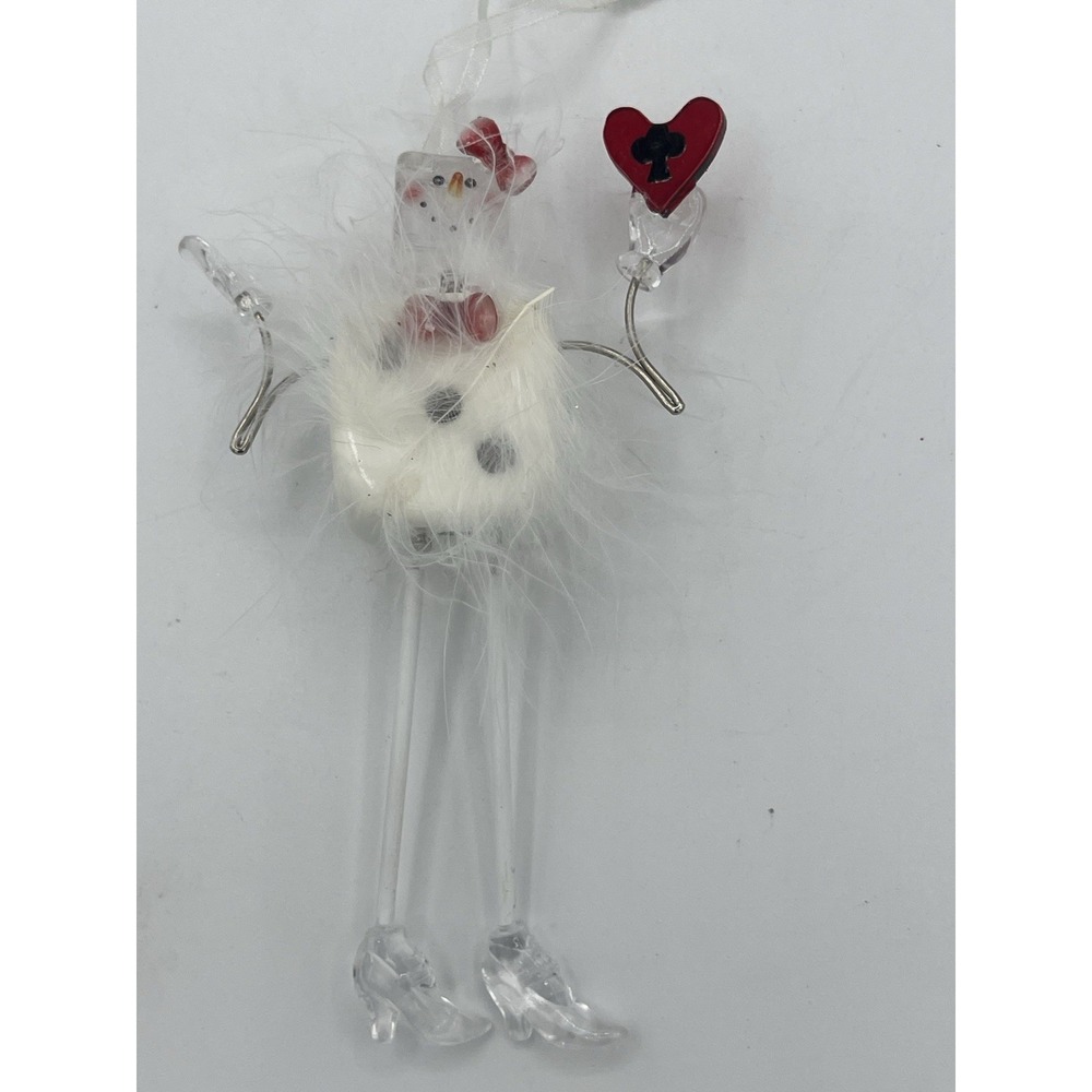 Department 56 Robot Dice Cube Ornament – Valentine's/Christmas Collectible